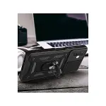 İnfinix Hot 30 4g Kılıf Pars Lens Yüzüklü Silikon - Kırmızı-2
