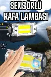 Şarjlı Kafa Feneri Suya Dayanıklı Ayarlanabilir Kamp Feneri-1