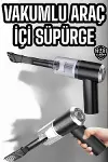 Araç İçi Süpürge Filtreli Şarjlı Süpürge Vakumlu Yıkanabilir-1