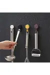Kendinden Yapışkanlı Renkli Duvar Askısı (10lu Set)-3