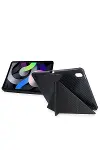 Apple iPad Pro 13 (2024) Kılıf Color Karbon Tablet Kılıfı - Koyu Gri-3