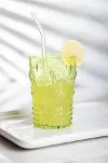 Akrilik Yeşil 6'lı Kısa Bardak & Su Meşrubat Kahve Yanı Bardağı 400 ml ( Cam Değildir )-3