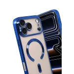 Apple İphone 17 Pro Max Kross Magneticsafe Kapak - Lacivert-3