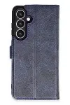 Samsung Galaxy S24 FE Kılıf Trend S Plus Kapaklı Kılıf - Lacivert-1