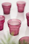Akrilik Mürdüm Tekli Kısa Bardak & Su Meşrubat Kahve Yanı Bardağı 300 ml ( Cam Değildir )-3