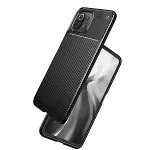 Xiao 11 Lite Kılıf Auto Focus Karbon Kapak - Lacivert-2