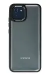 Samsung Galaxy A03 Kılıf Dora Kapak - Siyah-3