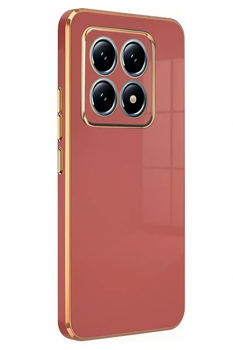 Xiao 14T Pro Volet Silikon - Kırmızı