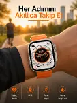 Yeni Nesil Ultra Akıllı Saat Adımsayar Uyku Takibi Nabız Sensörü Yeni Nesil-1