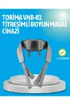 VNB-01 Titreşimli Boyun Masaj Aleti Gri Renk-1