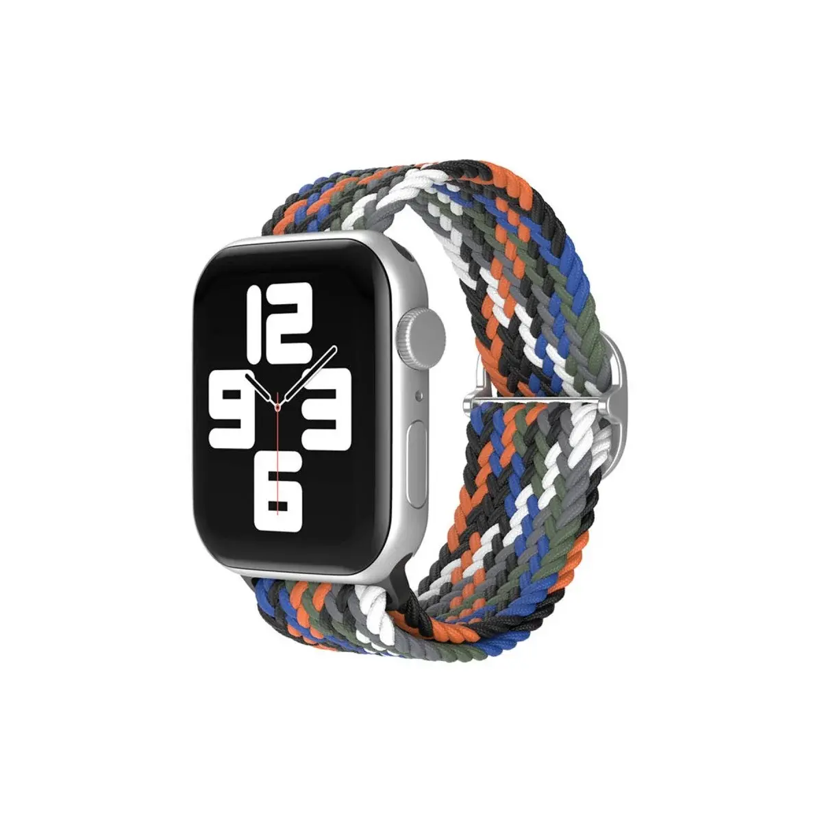 Apple Watch 42mm Kordon - Gri-turuncu