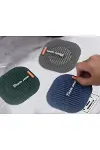 Süzgeçli Lavabo Gider Koruyucu Mat Gri-4