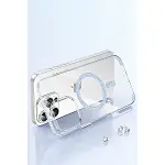 Joko Apple İphone 15 Pro Move Taşlı Magsafe Kapak - Mavi-3