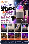 Partypod Bluetooth 5.3 Destekli Çok Fonksiyonlu Kablosuz Mikrofon Ve Hoparlör-3