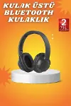 Kablosuz Bluetooth Kulaklık Kulak Üstü krofonlu 5.0 Bluetooth ANC Özelliği-2