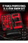 Kompakt ve Şık Tasarımlı 17 Parça Bakım Seti Yeni Nesil-1