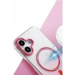 Apple İphone 16 Plus Glossy Magsafe Kapak - Mor-2
