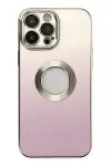 Apple iPhone 13 Pro Kılıf Best Silikon - Mor-1