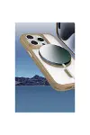 Apple İphone 16 Pro Max Kılıf Enka Magsafe Silikon Kılıf - Siyah-3