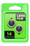 Apple iPhone 14 Plus Raze Metal Kamera Lens - Siyah-2