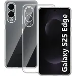 Samsung Galaxy S25 Edge Kılıf Lüx Şeffaf Silikon-3
