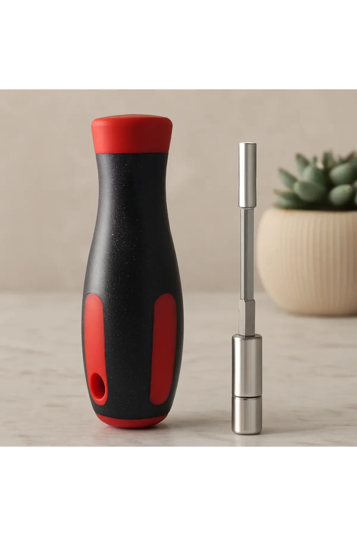 6-in-1 Kauçuk Uçlu Bits Tornavida