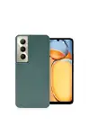 Realme C65 Kılıf Petro Silikon - Koyu Yeşil-1