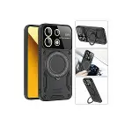 Xiao 13t Pro Kılıf Joy Lens Standlı Kapak - Mor-3