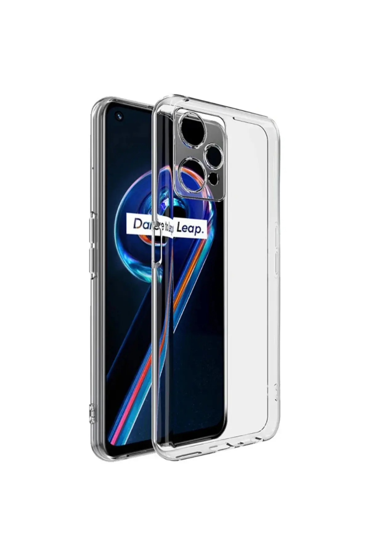 Realme 9 Pro 5G Kılıf Lüx Şeffaf Silikon