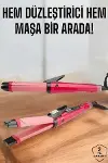 Hem Düzleştirici Hem Maşa Saç Şekillendirici-2