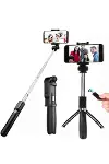 Selfie Çubuğu Tripod Bluetooth Kumandalı Selfie Çubuğu Telefon Tutucu-2