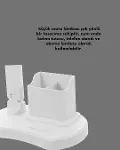 Ayarlanabilir Açıya Sahip Masa Lambası | Kademeli Işık Seviyesi, Modern ve Kompakt Tasarım Yeni Nesi-4