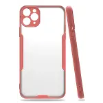 Apple iPhone 11 Pro Kılıf Platin Silikon - Pembe-2