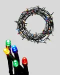 Su Geçirmez Pil Çalışan LED Perde Işık – İç ve Dış Mekan-2