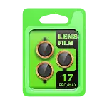 Apple iPhone 17 Pro Raze Metal Kamera Lens - Turuncu-3