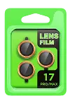 Apple iPhone 17 Pro Raze Metal Kamera Lens - Turuncu-1