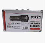 Profesyonel Zoomlu El Feneri | 60w – 7000 Lümen – 13.200 Mah – Type‑c – Metal Gövde-3