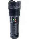 Profesyonel Zoomlu El Feneri | 60w – 7000 Lümen – 13.200 Mah – Type‑c – Metal Gövde-4