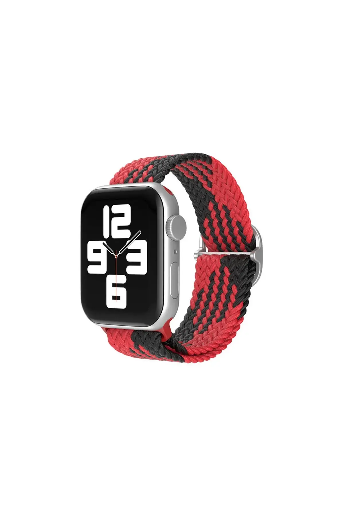 Watch 22mm Kordon - Kırmızı-siyah