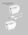 120W Ultra Hızlı Şarj Adaptörü USB-C Destekli Güçlü Şarj Teknolojisi-4