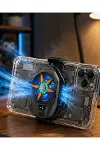 Yarı İletken Telefon Soğutucu Dijital Ekranlı Oyuncu Telefon Fanı-1