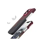 Apple İphone 16 Pro Max Vega Magsafe Kapak - Kırmızı-3