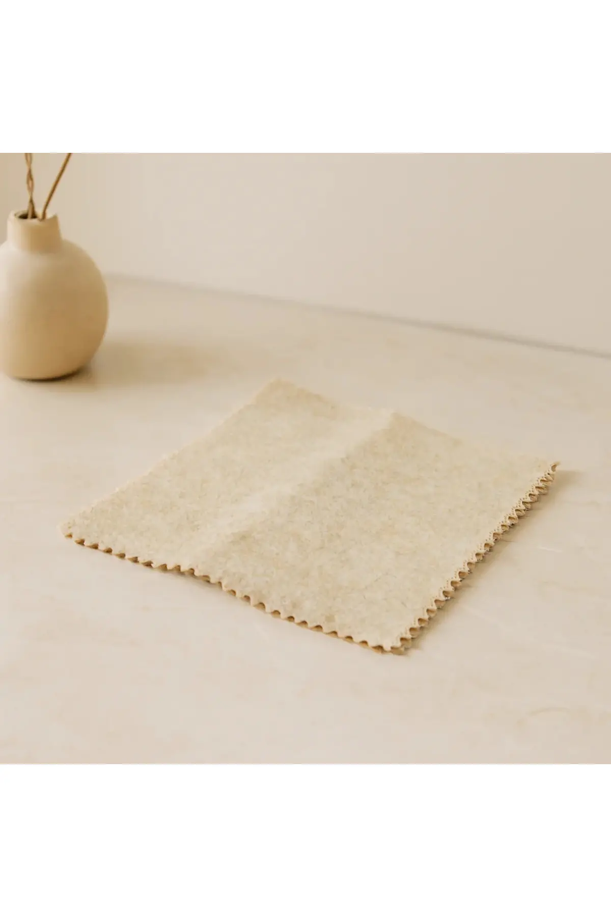 Doğal Kabak Lifi Temizlik Bezi 3'lü 25x25 cm