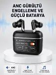 ANC Teknolojili Kablosuz Bluetooth Kulaklık – Dokunmatik, Dijital Göstergeli, Yüksek Ses Kalitesi-1