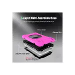 Samsung Galaxy T290 Tab A 8 Kılıf Amazing Tablet Kapak - Pembe-4