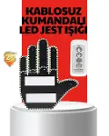 Uzaktan Kumandalı LED Jest Işığı – 3 Farklı Hareket Modu-1