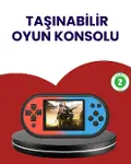 520 Oyunlu El Oyun Konsolu TV Bağlantılı HD LCD Ekranlı-1
