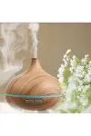 Aroma Difüzör Gece Işığı 7 Led Nemlendirici Kumandalı 550 ml Buhar Makinesi-2