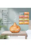 Aroma Difüzör Gece Işığı 7 Led Nemlendirici Kumandalı 550 ml Buhar Makinesi-4
