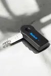 Kablosuz Bluetooth Aux Araç Kiti Siyah Hafıza Kartlı-3